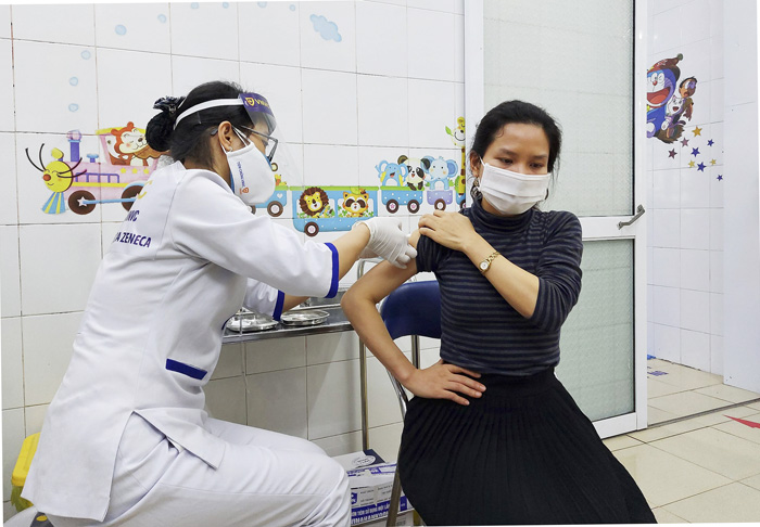 Ninh Giang hoàn thành chiến dịch tiêm vaccine đợt 4